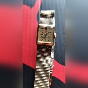 Girard Perregaux Michelob Beer 10k Gf Manual Wind Watch Working Great